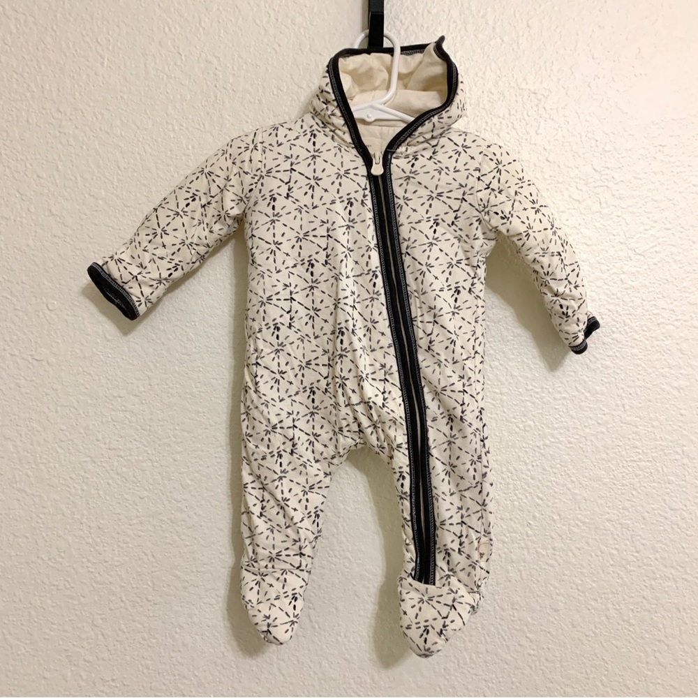 Burt's Bees Baby Winter Hooded Bodysuit